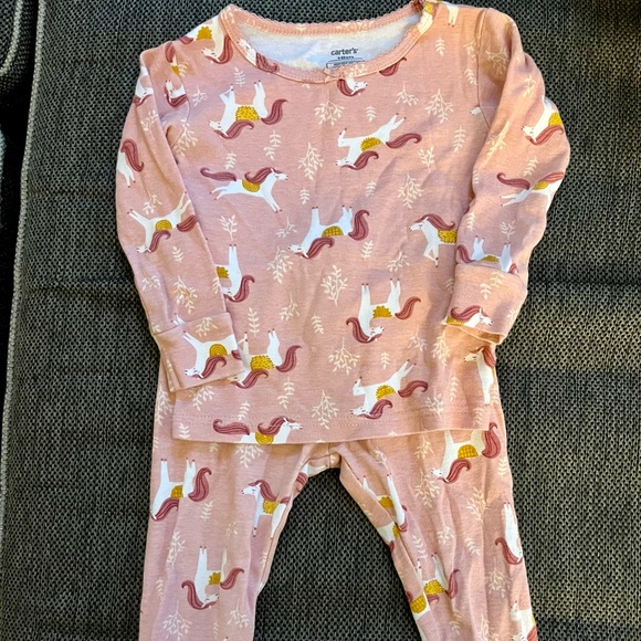 Carter’s unicorn pajama bundle 18 months - Picture 6 of 6